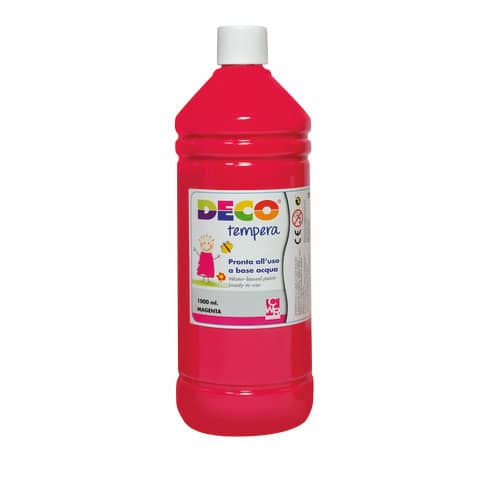 Tempera in flacone Deco 1 L - magenta - 08808/25